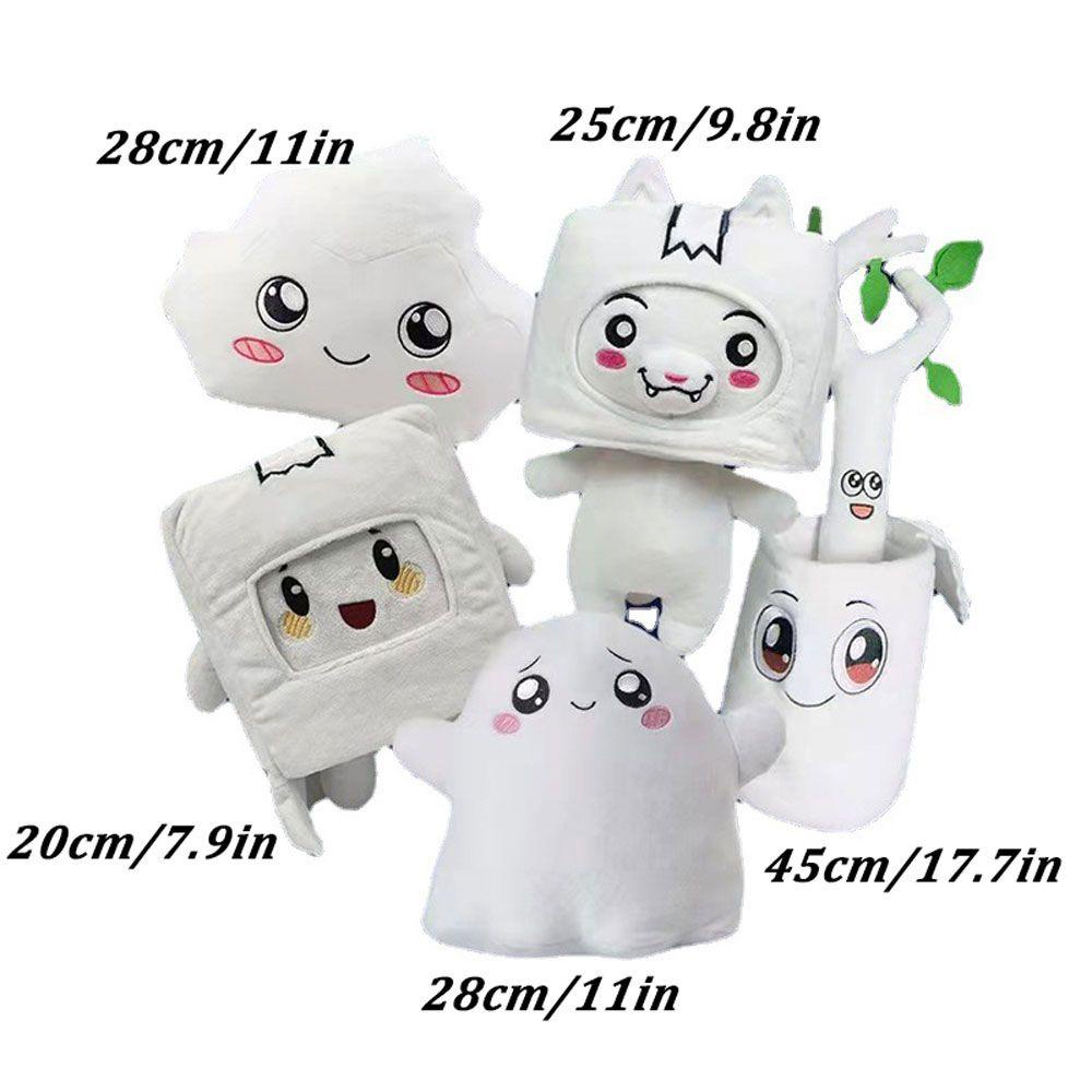 Thú Nhồi Bông Hình Hoạt Hình Mềm Mại Có Thể Tháo Rời