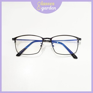 Gọng kính kim loại mảnh dáng chữ nhật Glasses Garden 9042 - Có lắp mắt cận theo yêu cầu