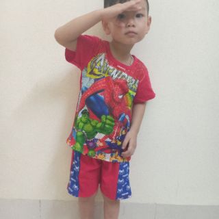Bộ siêu nhân nhện bé trai