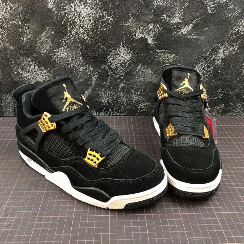 (FREESHIP+HỘP+QUÀ) Giày thể thao Giày thể thao AIR JORDAN 4 ROYALTY đen đế trắng siêu đẹp cho nam và x ! ! : " : ' .j -