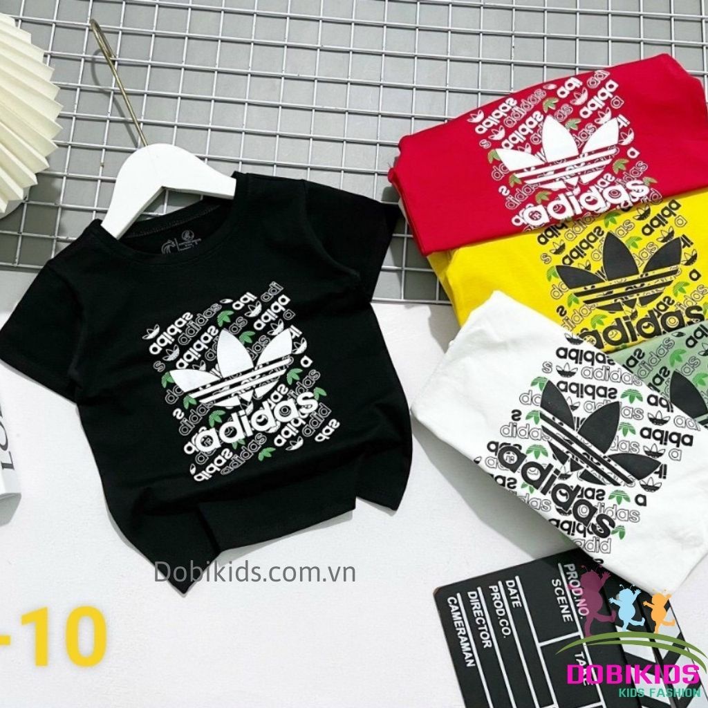 Áo bé trai Dobikids thun cotton SG loại 1 đẹp co giãn mềm mát (9-25kg)