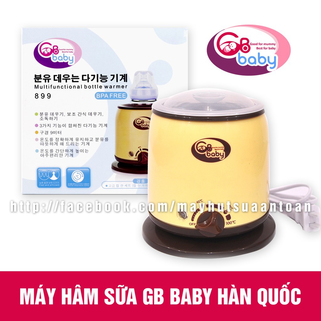 Máy hâm sữa GB BaBy Hàn Quốc