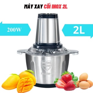 MÁY SAY THỊT ĐA NĂNG INOX 304 LƯỠI THÉP KHÔNG RỈ DUNG TÍCH 2L GIÁ RẺ