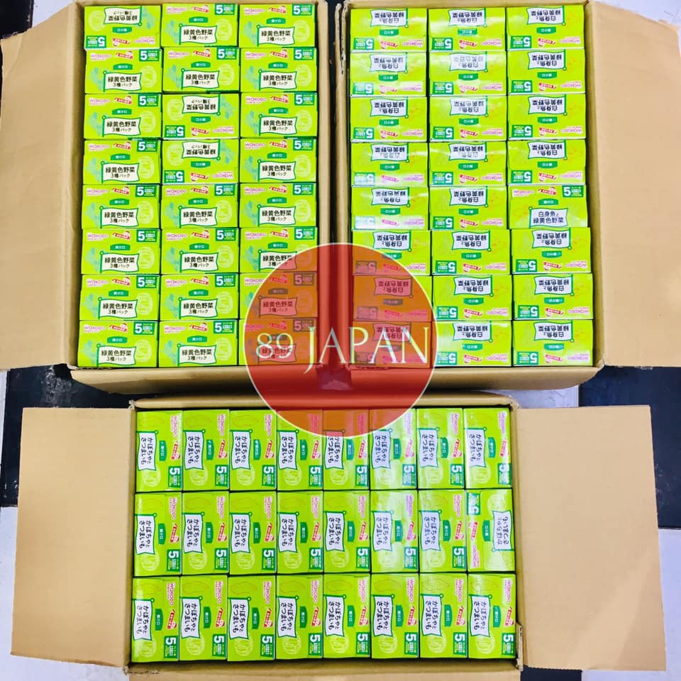 Bột ăn dặm Wakodo 5M+ Nhật Bản Date 8/2021