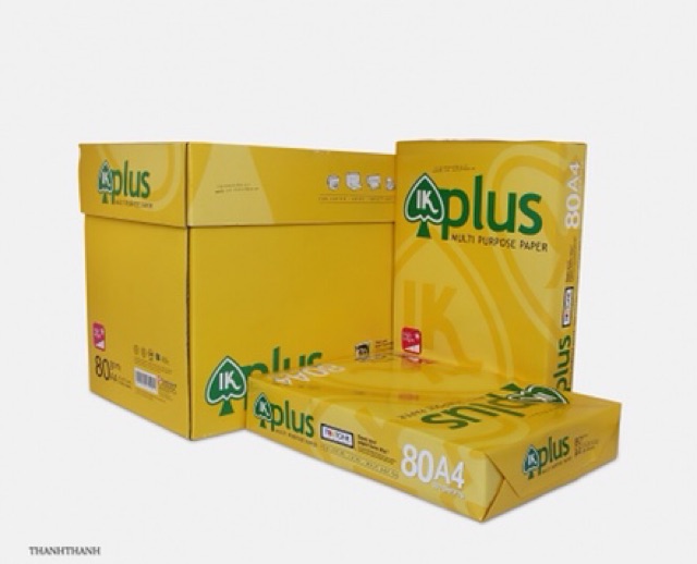 Giấy A4 IK Plus 80 gsm