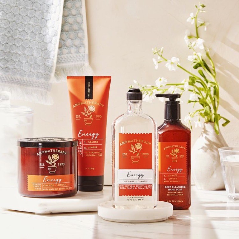 [HOT] BATH AND BODY WORKS AROMATHERAPY ENERGY