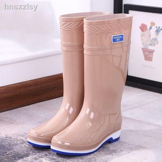 Tm▣Ủng Cao Su Cổ Cao Chống Trượt Không Thấm Nước Cho Nữ