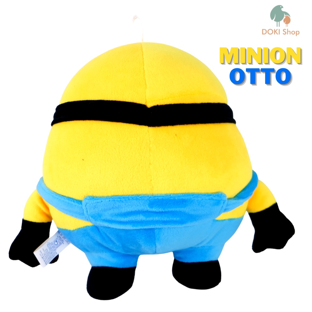 Thú nhồi bông Minion Otto niềng răng, hàng Việt Nam cao cấp, bảo hành 6 tháng