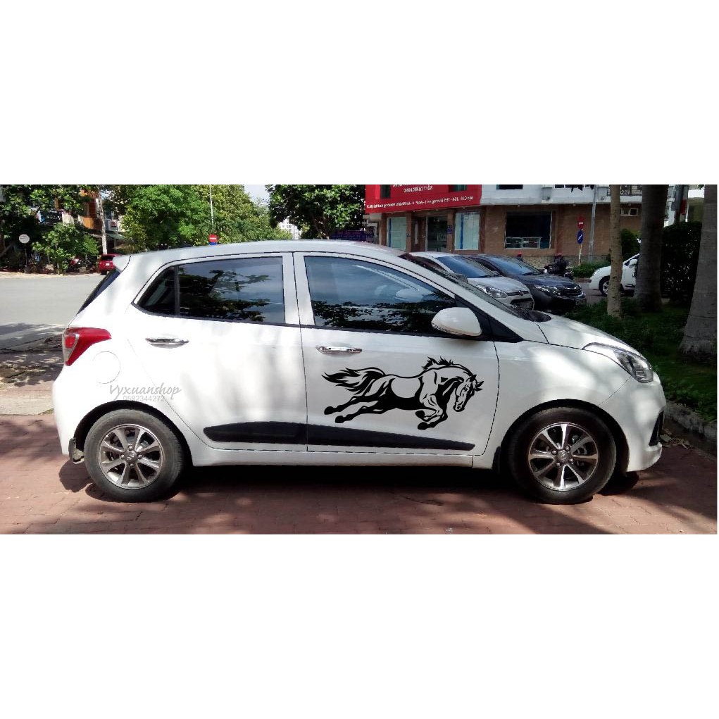 HOT Decan trang trí xe Hyundai Grand i10 đơn giản mà chất