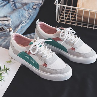 Giày sneaker nữ da lộn giá rẻ Hàn Quốc Order