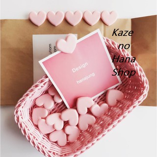 [ CÓ SẴN ] KẸP SÁCH VỞ TRÁI TIM - KẸP PHỤ KIỆN KAWAII LOLITA ULZZANG HÀN QUỐC