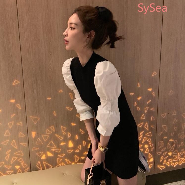 Đầm/áo dài tay phong cách retro thời trang mùa thu nữ tính thanh lịch