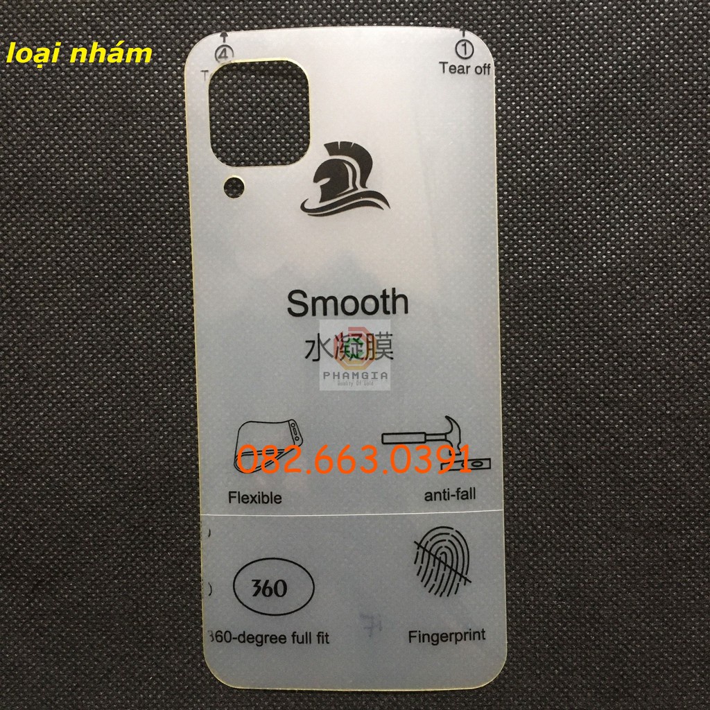 Dán PPF bóng, nhám cho Huawei Nova 7i màn hình, mặt lưng, full lưng viền siêu bảo vệ