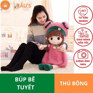 Gấu bông búp bê tuyết dễ thương - gấu shop