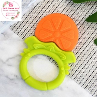 Gặm nướu silicone hình hoa quả cho bé yêu hàng Nhật nội địa có hộp đựng