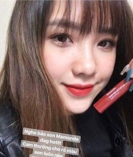 Son Mamonde đỏ cam cháy