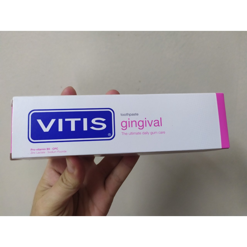 Kem đánh răng dành cho nướu bảo vệ men răng, bảo vệ nướu nhạy cảm Vitis Gingival 100ml