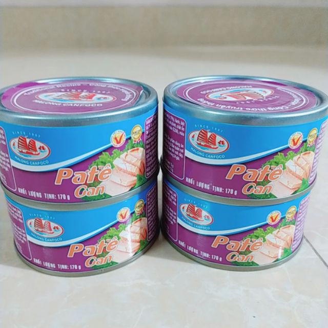 Hộp pa tê gan hạ long 170g/1 hộp