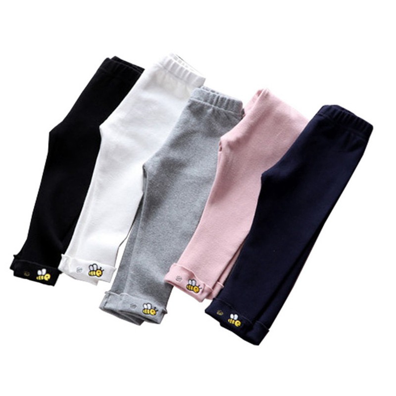 Quần Legging Cotton Cho Bé Gái (1-5 Tuổi)