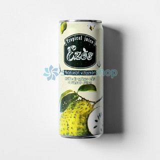 NƯỚC ÉP TRÁI CÂY EZOS SASCO (LỐC 6 LON)