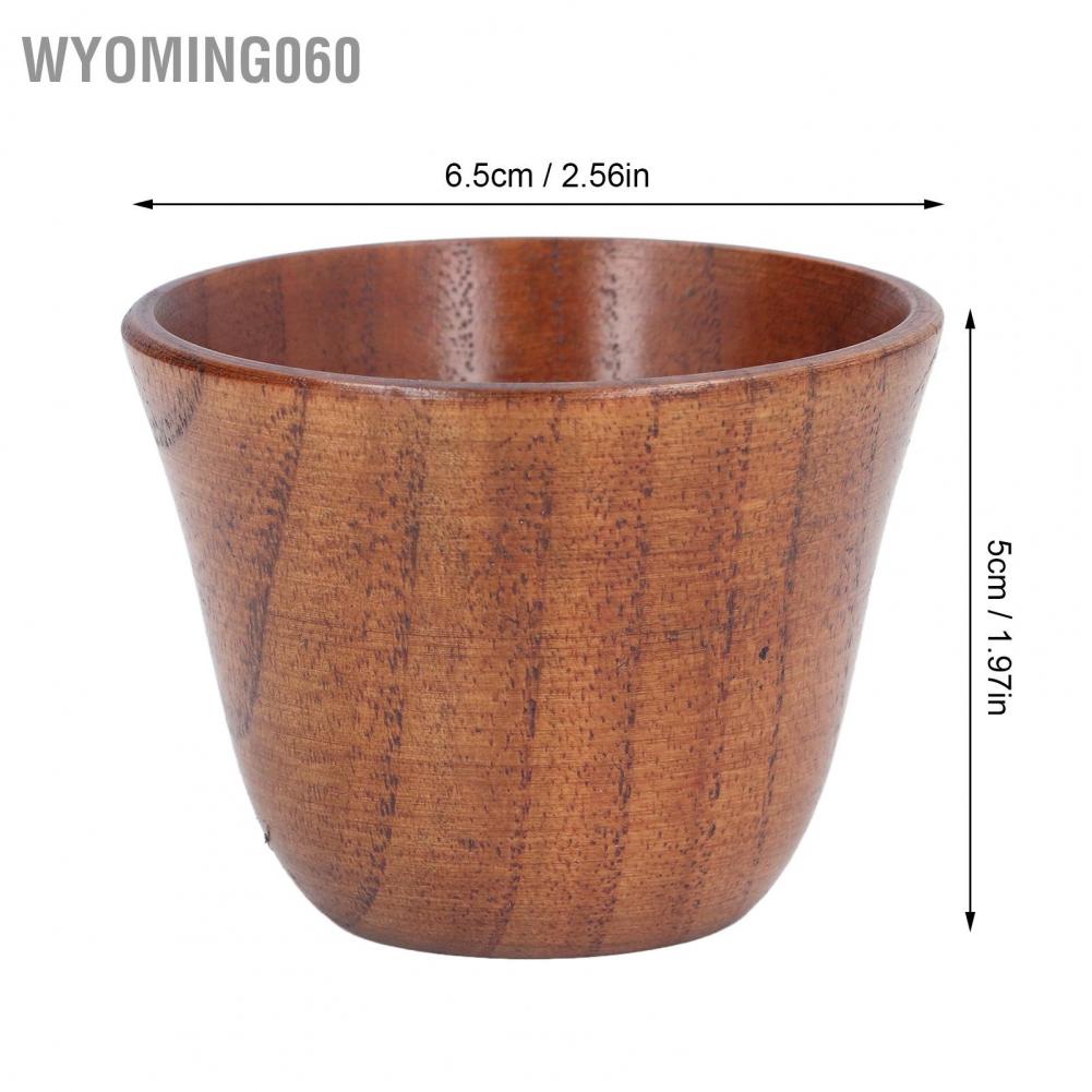 Tách trà bằng gỗ 75ml Wyoming060