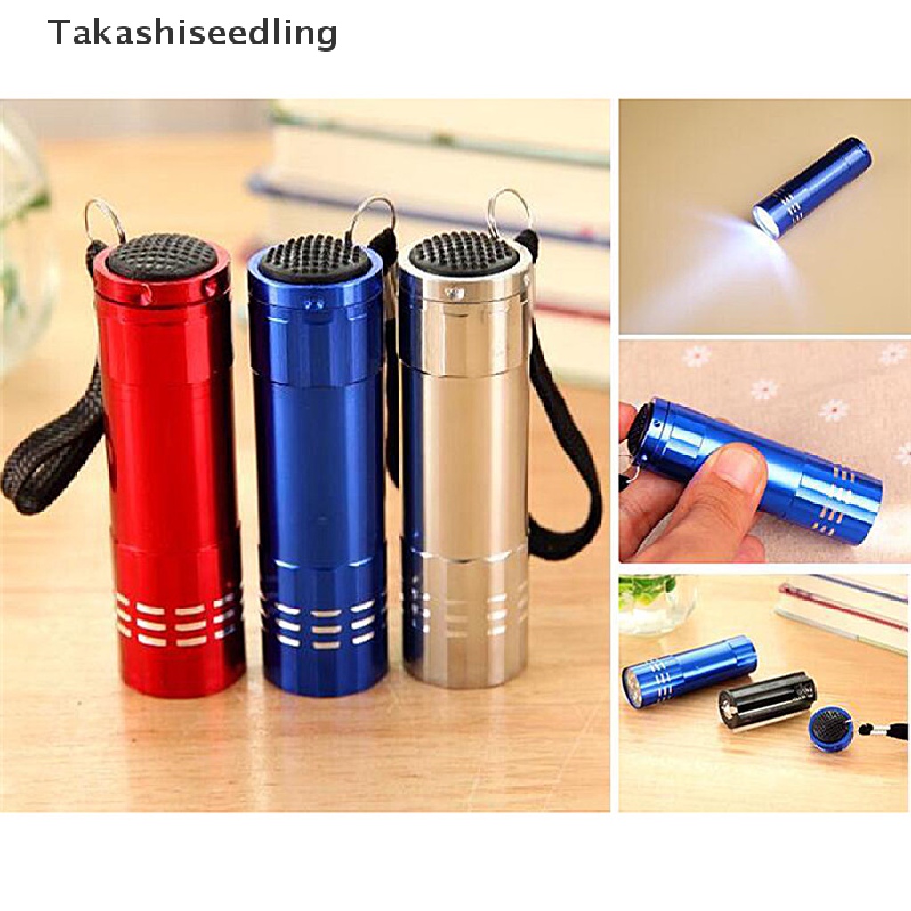 Đèn LED mini Bằng Nhôm Màu Đen Thời Trang