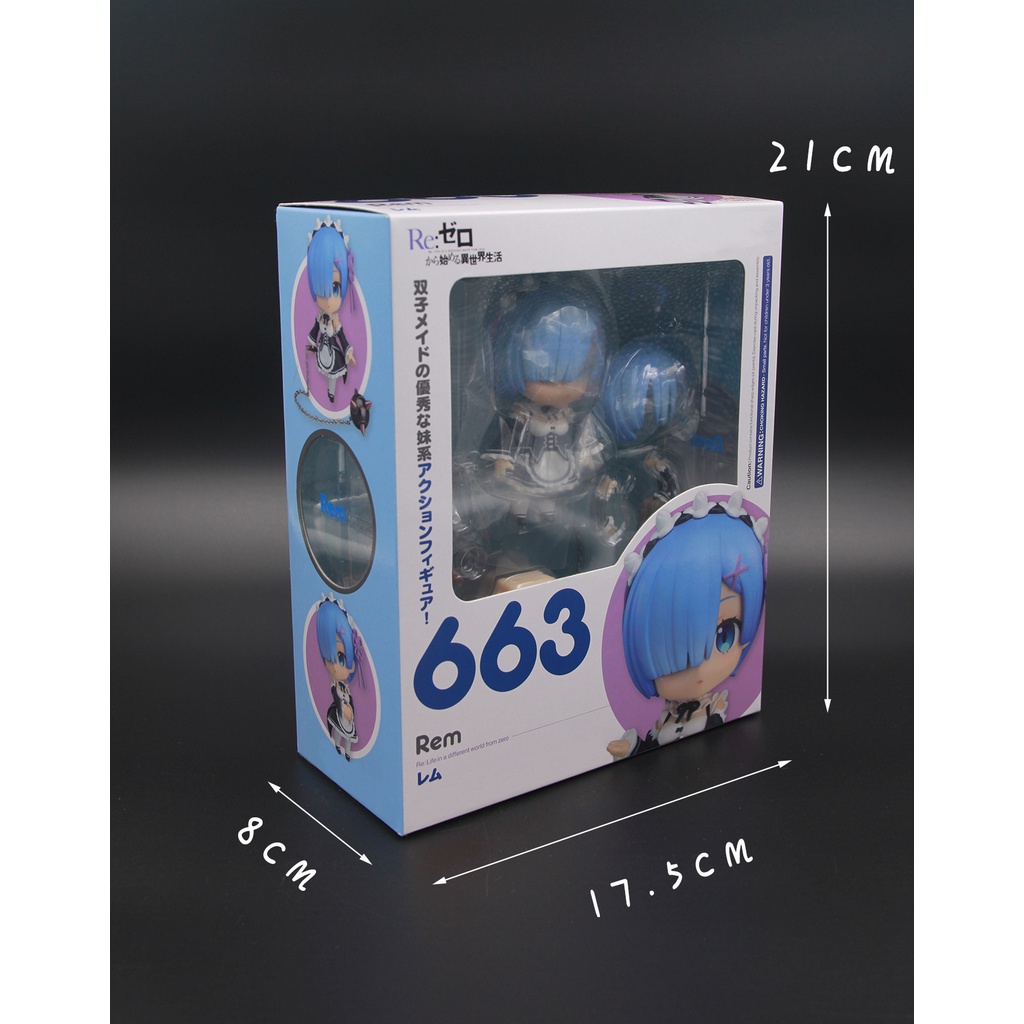 Mô Hình Nhân Vật Anime Re: Life In A Different World From Zero Nendoroid #732 Rem #732 Ram #Mô Hình Nhân Vật Emilia 751 Bằng PVC Chất Lượng Cao