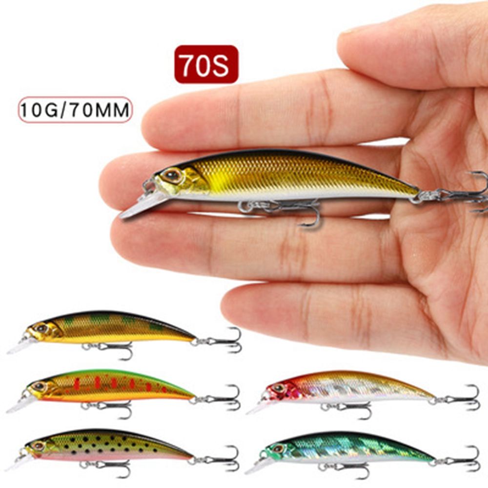 Mồi Câu Cá 70S 7cm 10g Có Móc Tiện Dụng