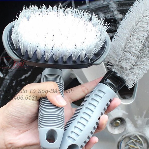Chổi Cọ Lốp Ô Tô Dụng Cụ Rửa Vành Mâm Lazang Xe Hơi Siêu Sạch