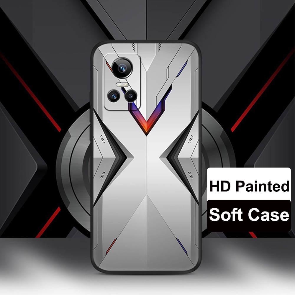 Ôp Điện Thoại tpu Dẻo Họa Tiết Máy Chơi Game Độc Đáo diy Cho oppo realme gt neo 3 oppo realme gt neo3 gtneo3 Ốp