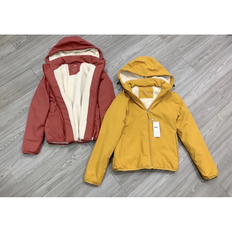 AK34 Áo gió lót lông cừu M.u.j.i | BigBuy360 - bigbuy360.vn