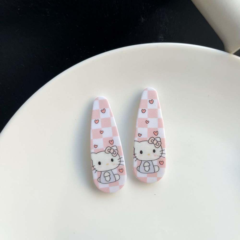 Kẹp Tóc Họa Tiết Hoạt Hình Cinnamoroll Pudding Dog Dễ Thương