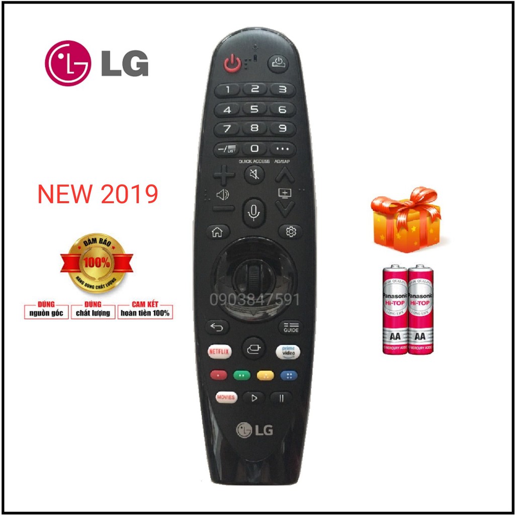 Điều khiển SmartTV LG 4K Magic 2019 ( AN-MR19BA )