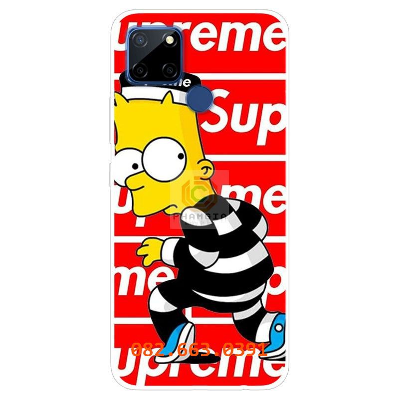 Ốp lưng Realme C15 dẻo in hình dễ thương