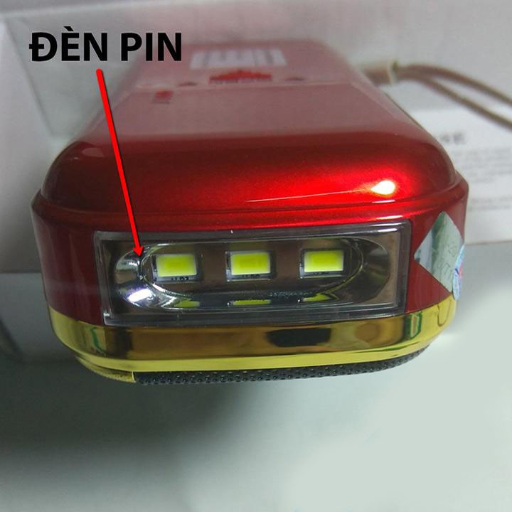 Đài craven Cr 836s máy nghe pháp đa năng nghe radio, thẻ nhớ, usb đèn pin siêu sáng, bhành 6 tháng