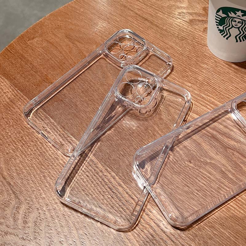 Ốp Điện Thoại Silicon TPU Mềm Trong Suốt Chống Sốc Sang Trọng Cho IPhone 14 Pro Max 13 11 Pro X XS Max 12 14 Mini XR 7 8 Plus