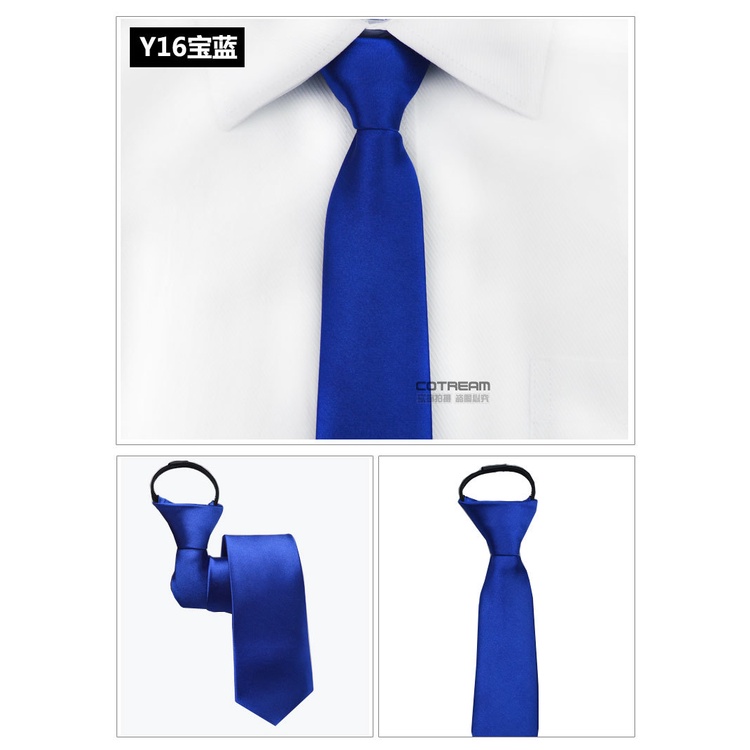 Cà Vạt Nam Bản Nhỏ 5CM Màu Sắc Thanh Lịch