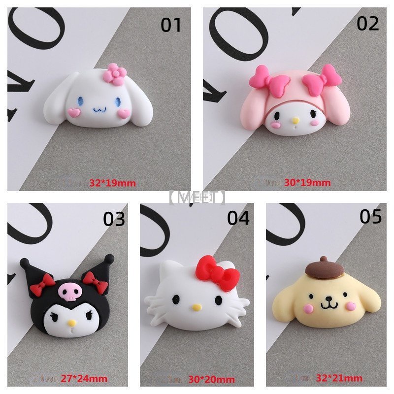 1 Túi Vật Liệu Resin In Hình Kuromi Hoạt Hình Melody DIY