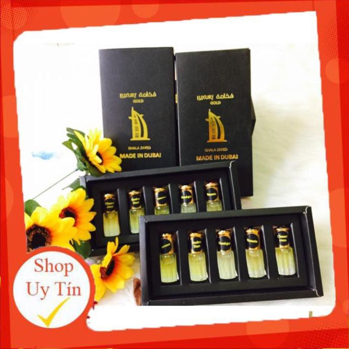 Tinh Dầu Nước Hoa Dubai [ ĐƯỢC MUA NHIỀU NHẤT ]Combo Set 5 Mùi Nước Hoa Quyến Rũ, Sang Trọng, Đẳng Cấp Cho Cả Nam & Nữ | BigBuy360 - bigbuy360.vn
