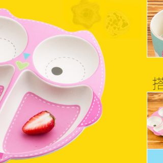 Bộ chén ăn dặm sợi tre