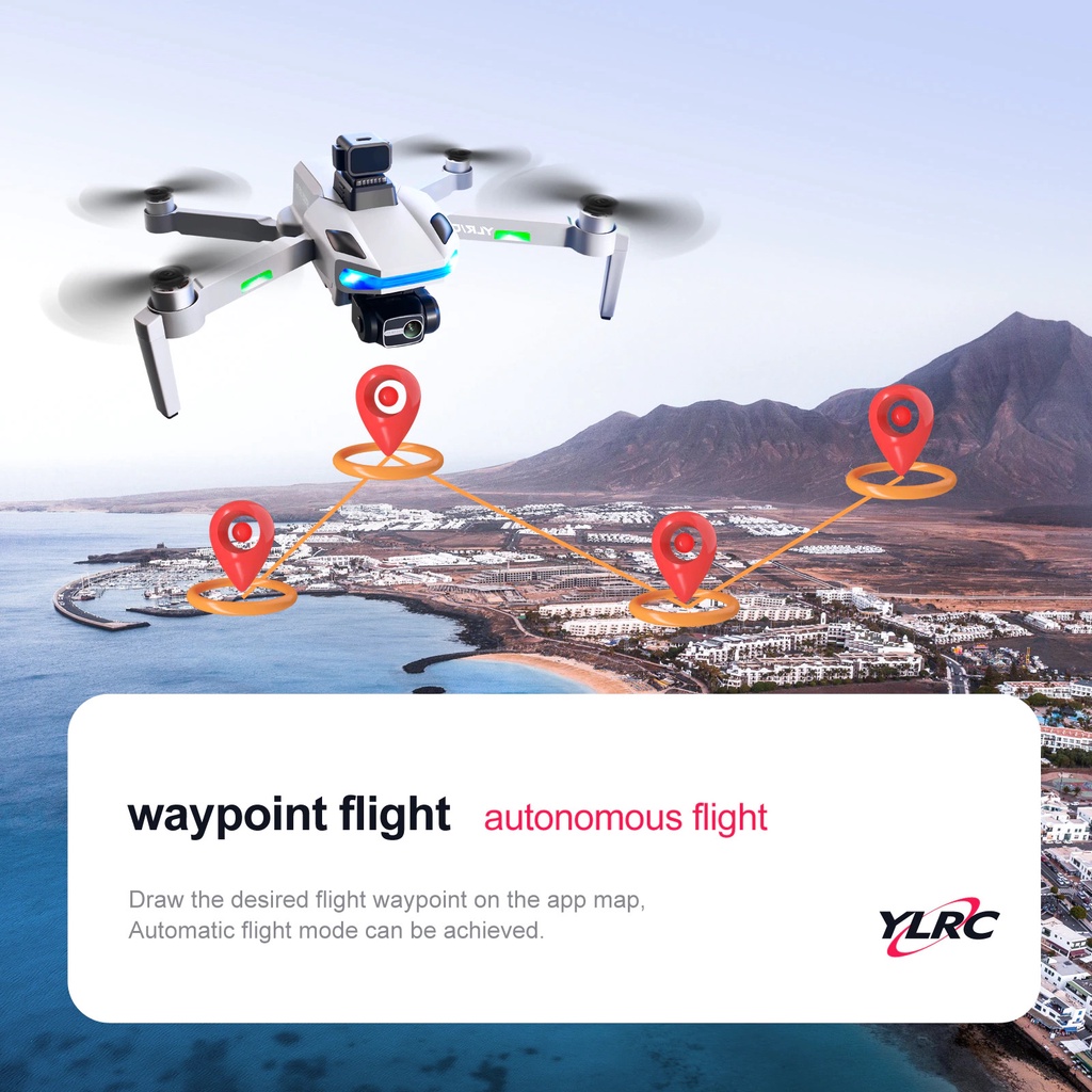 Flycam Camera 8K S135 MAX GPS Cảm Biến Tránh Vật Cản, Thời Gian Bay 30 Phút, Tầm Xa 1500m, Không Chổi Than, 5GWIFI