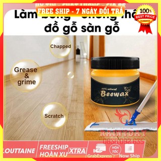 [LOẠI 1 - FreeShip] Sáp ong Beewax đánh bóng đồ gỗ sàn gỗ - Sáp làm mới đồ gỗ chống thấm nước