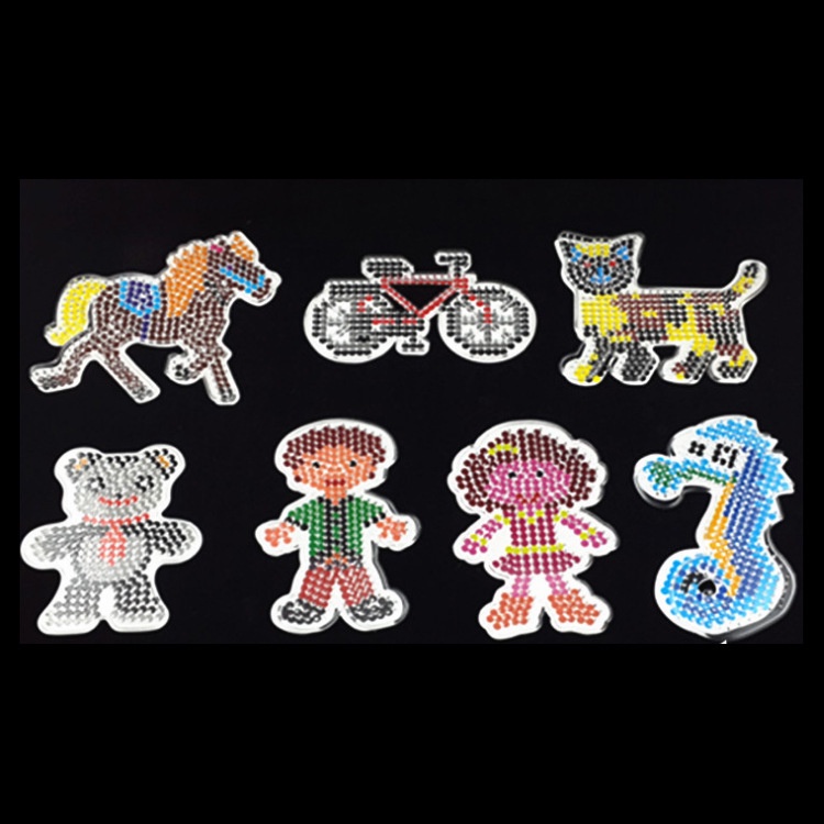 DIY Jigsaw Puzzle Beanie Cute Colored Animal Model Random One