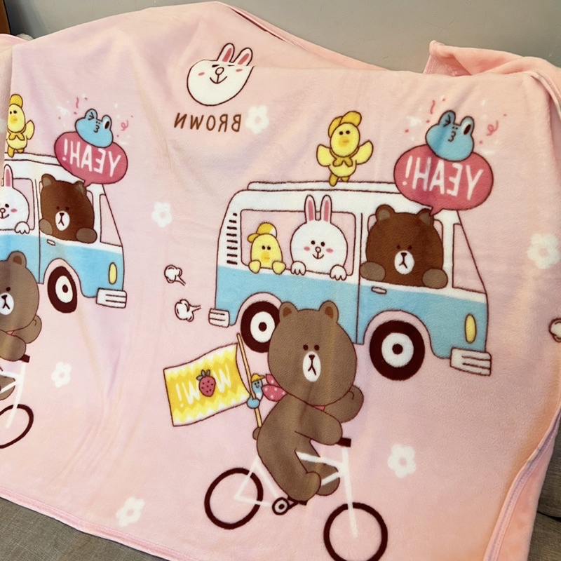 Mền nhung hồng siêu đáng yêu