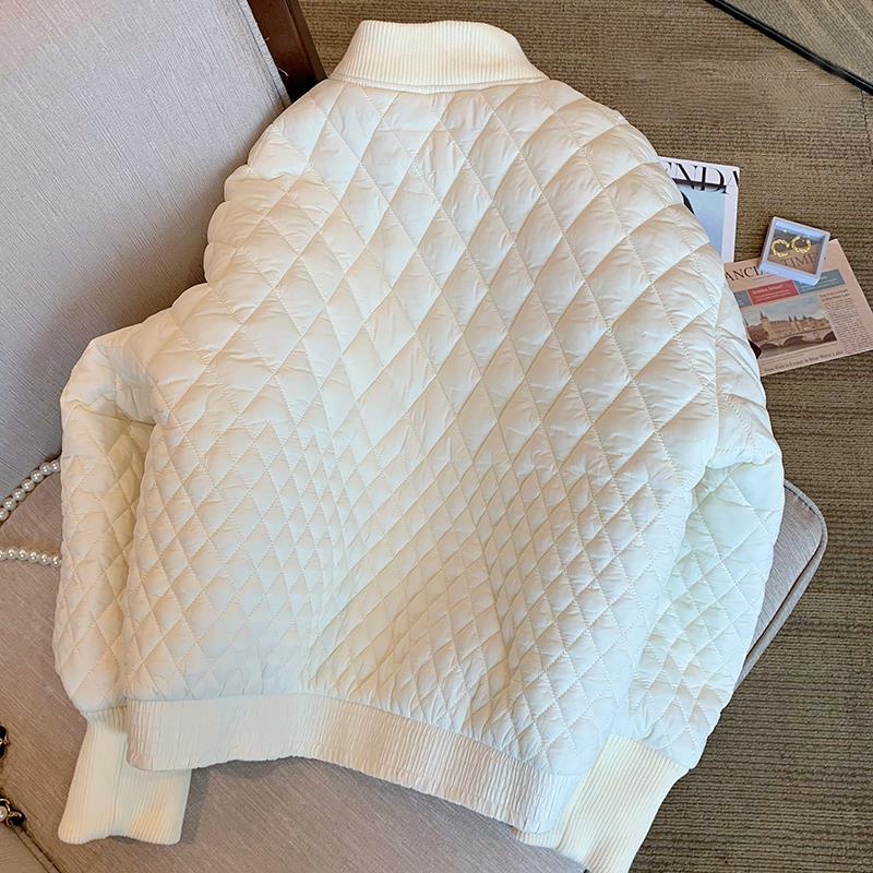 Áo Khoác Cotton Dáng Rộng Phong Cách Mới Cho Nữ