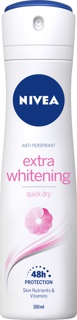 Xịt Ngăn Mùi Trắng Mịn Nivea Extra Whitening 150ml