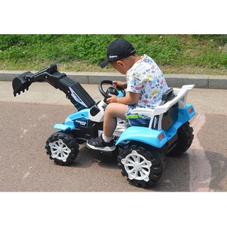 Máy xúc ủi điện trẻ em HSD - 6106