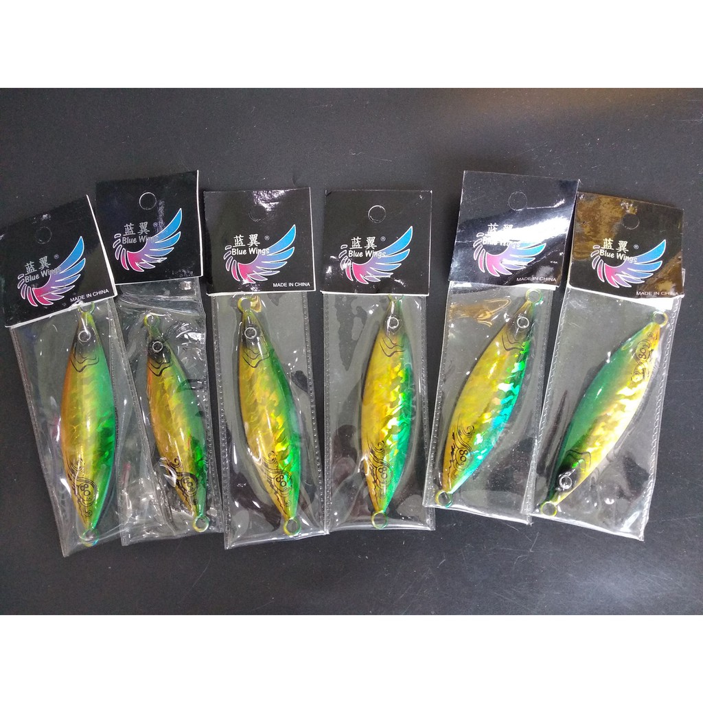 Combo 2 Con Mồi Câu Jig Blue Wings