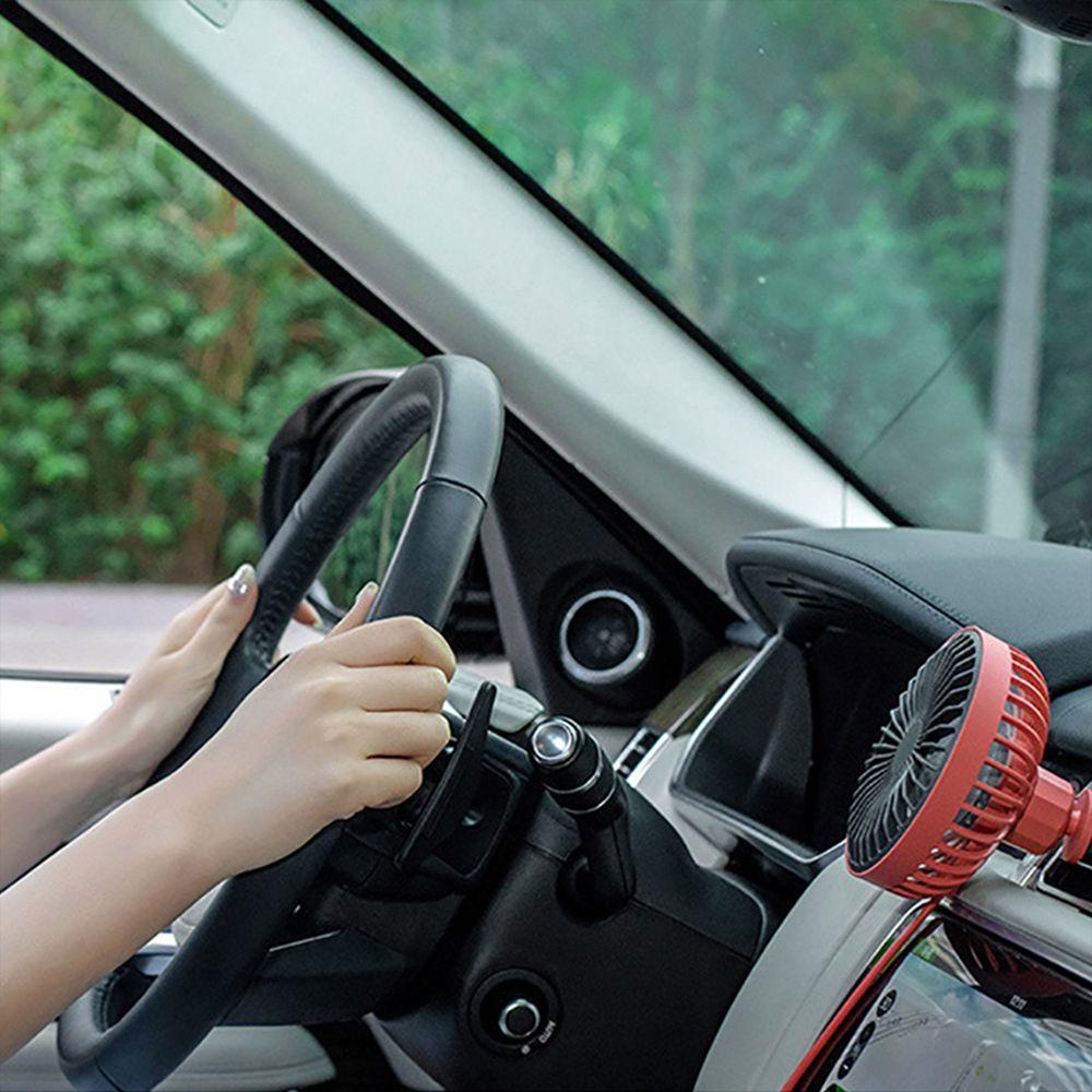 MYRONGVN Quạt Làm Mát Gắn Lỗ Thông Gió Xe Hơi Phù Hợp Với Mùa Hè