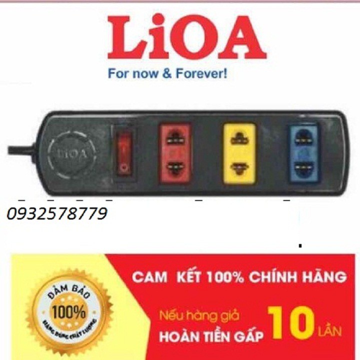 Ổ Cắm Kéo Dài LiOA 3TS3-2